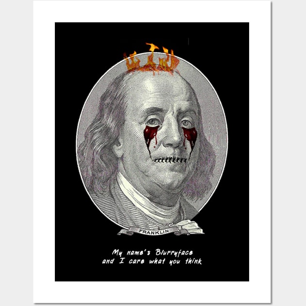 Benjamin Franklin Quotes Wall Art by SATUELEVEN